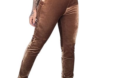 Calça skiny veludo
